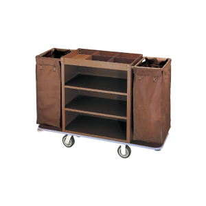Brown Housekeeping Trolley